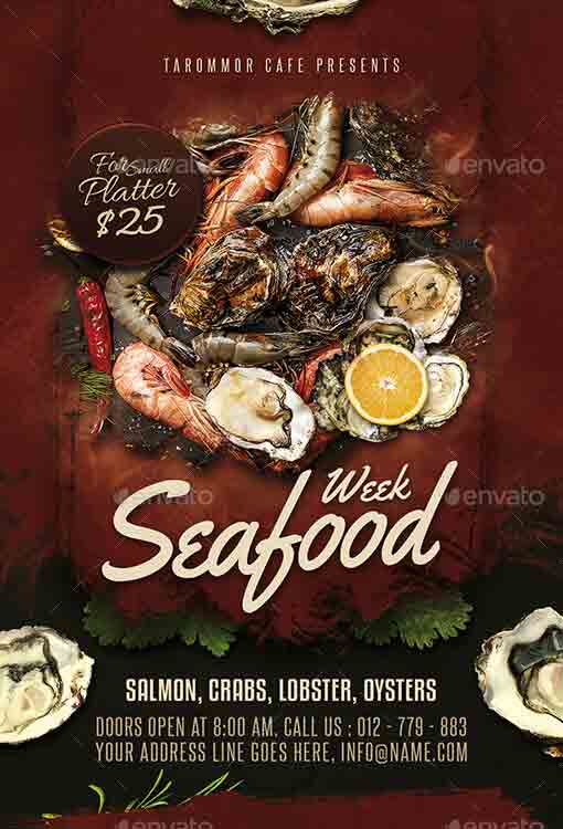 seafood-flyer-template-24092695-free-download