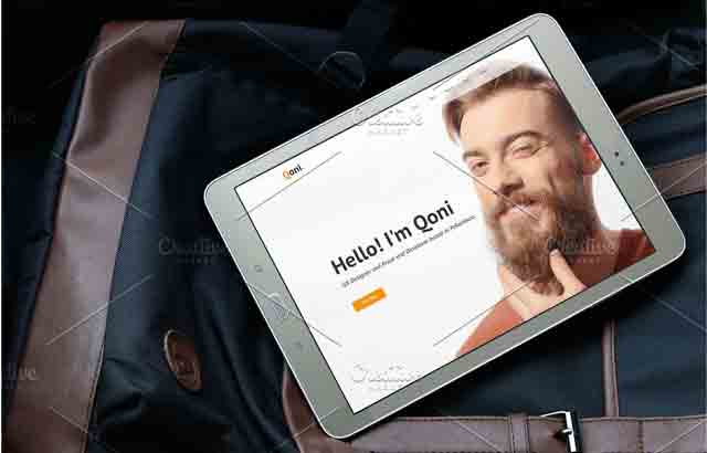 Android Tablet Realistic PSD Mockups Free Download1