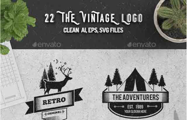 The Vintage Logo Vol.1 Graphicriver Free Download