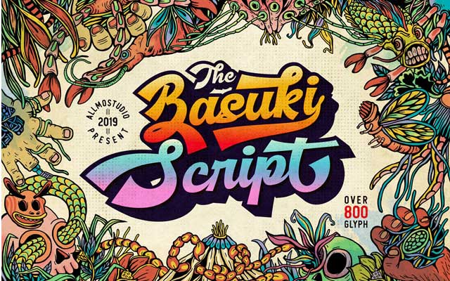 Basuki Script Font