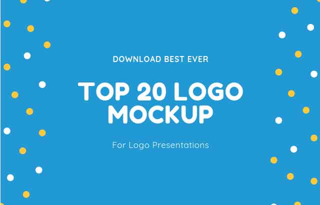 Best Free PSD Logo Mockups For Freelancer 2019