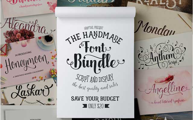 Download Font Bundle Graptail