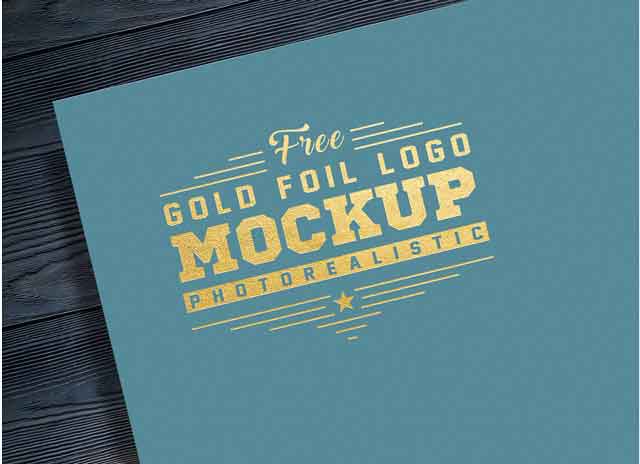 Free Photorealistic Gold & Silver Foil Logo Mockup PSD 2 Free Photorealistic Gold 2526 Silver Foil Logo Mockup PSD 1
