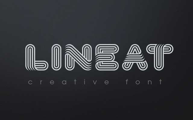 Lineat Creative font