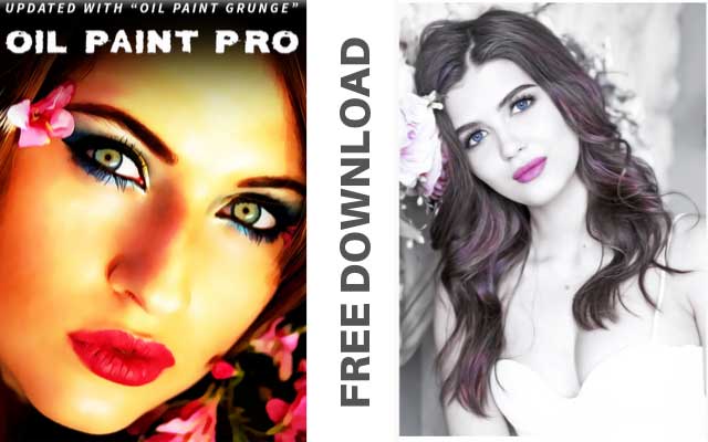 Oil Paint Pro Photoshop Action