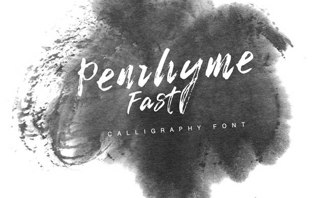 Penrhyme Calligraphy Font Penrhyme Calligraphy Font