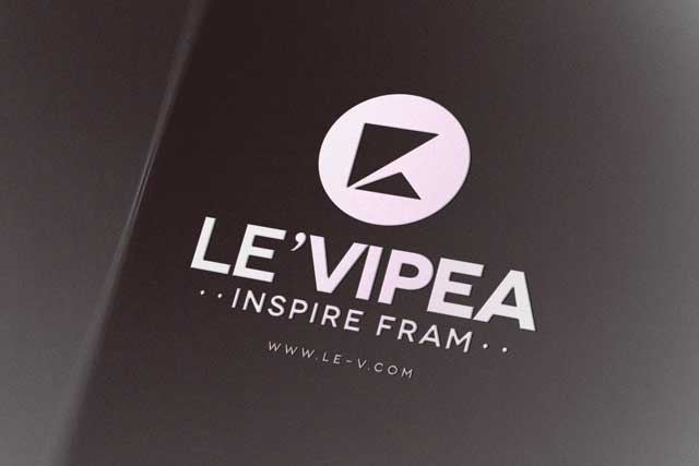 Photorealistic Black Background Logo Mockup PSD