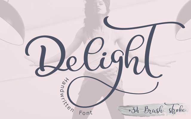 Wedding Font Delight Wedding Font Delight