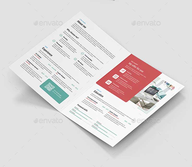 Resume – Brochures Bundle Print Templates 5 in 1 Resume – Brochures Bundle Print Templates 5 in 1