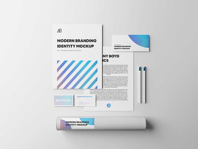 Modern Branding Identity Mockup