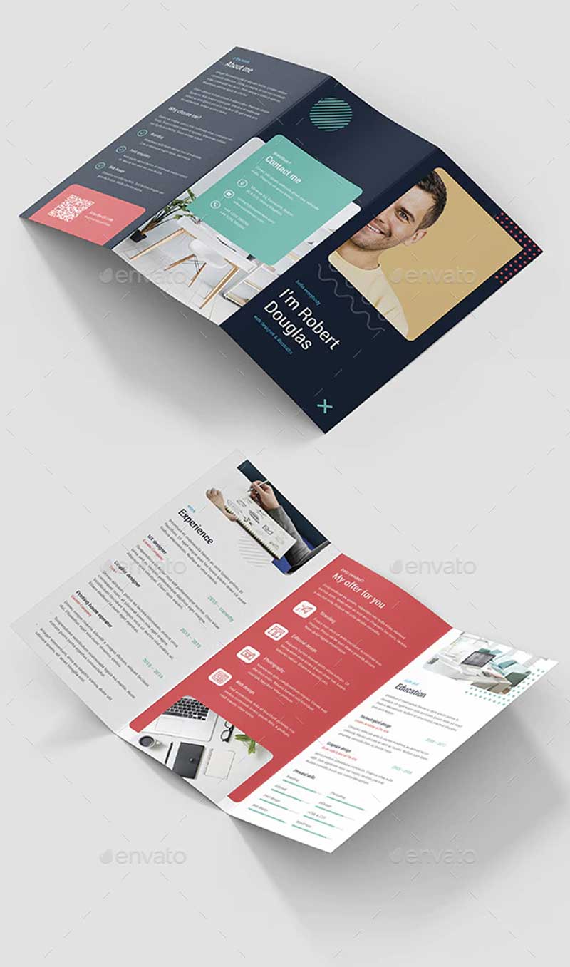 Resume – Brochures Bundle Print Templates 5 in 1 Resume – Brochures Bundle Print Templates 5 in 1