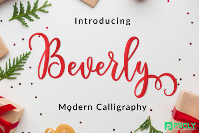 Beverly Script Font