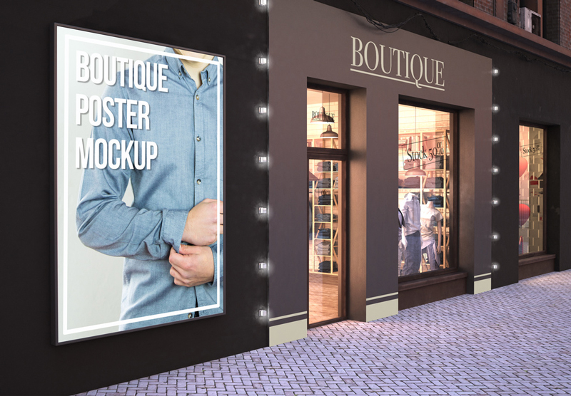 Store Exterior Mockup