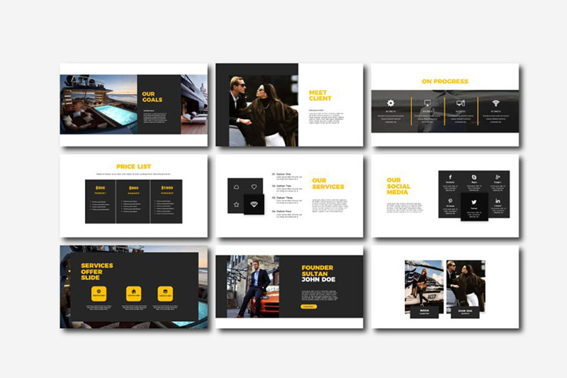 Sultan Powerpoint Google Slides and Keynote Templates 2