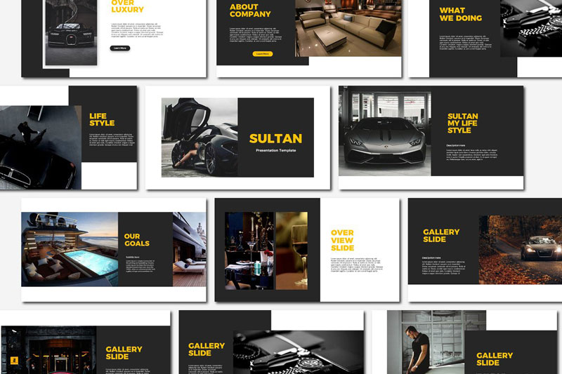 Sultan Powerpoint Google Slides and Keynote Templates