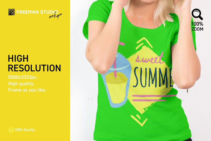 T-Shirt Mock-Up Set 9 T Shirt Mock Up Set 7