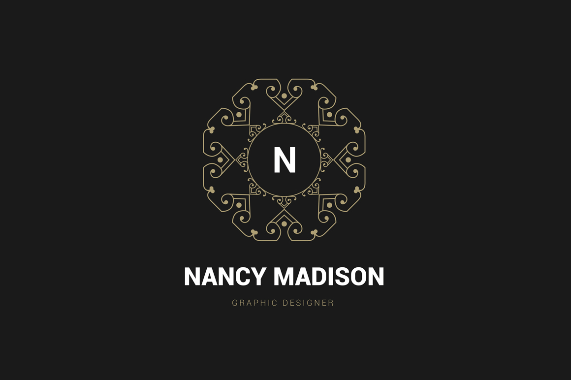 22 Monogram Logos 3 2 1