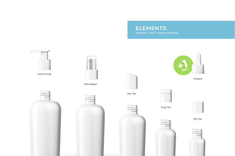 Cosmetic Bottles Mockup 2068617