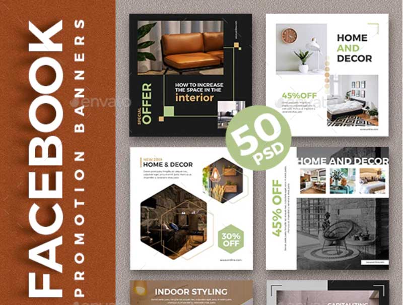 Facebook Home And Decor Banners