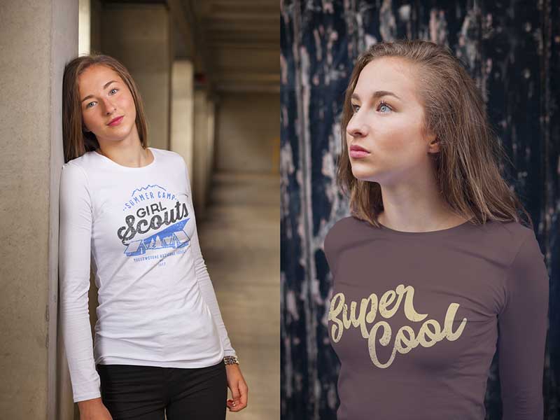 Female T shirt Mockup 20787816 4