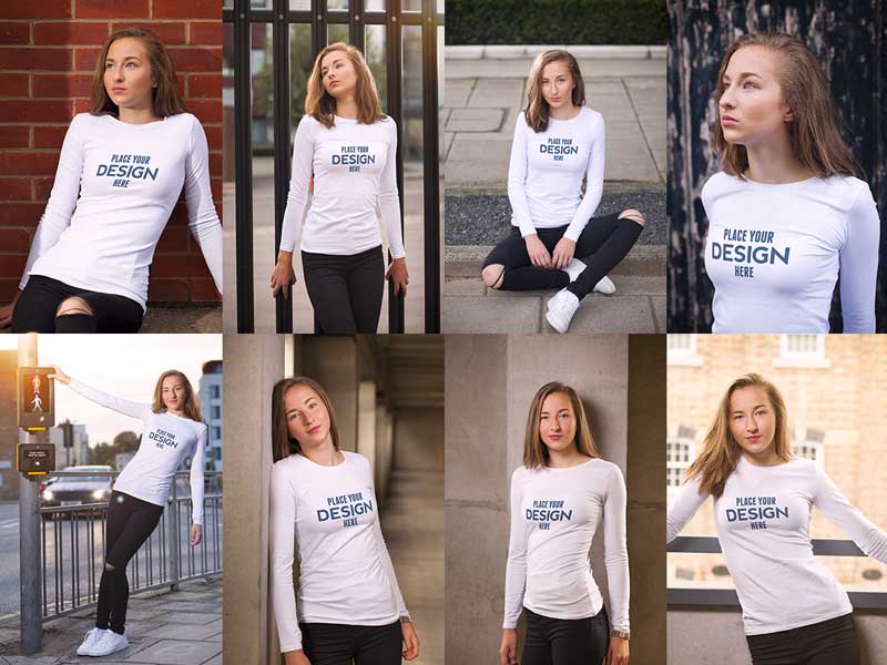 Female T shirt Mockup 20787816 5