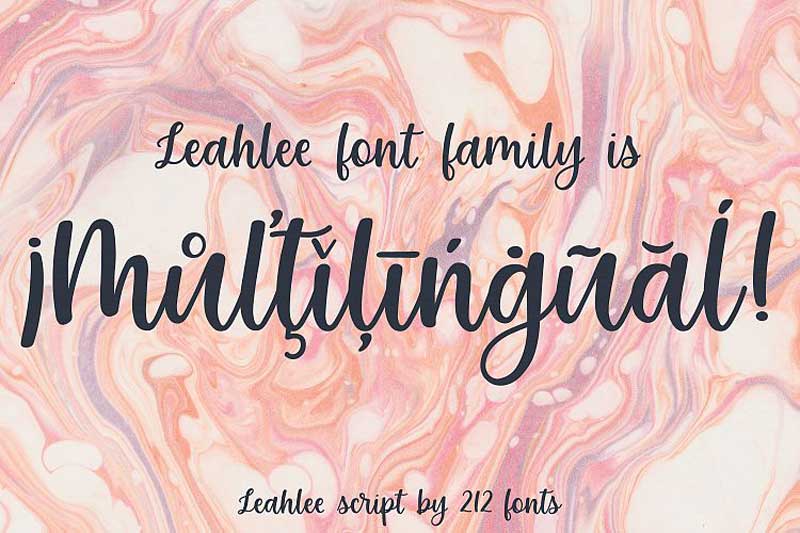 Leahlee Script and Sans Handwritten Feminine Font Duo 2 Leahlee Script and Sans Handwritten Feminine Font Duo Free