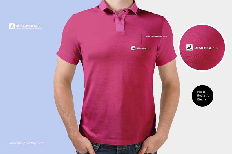 Polo T Shirt Mockup 1
