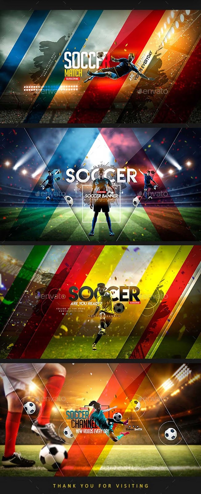 Soccer YouTube Banner 2