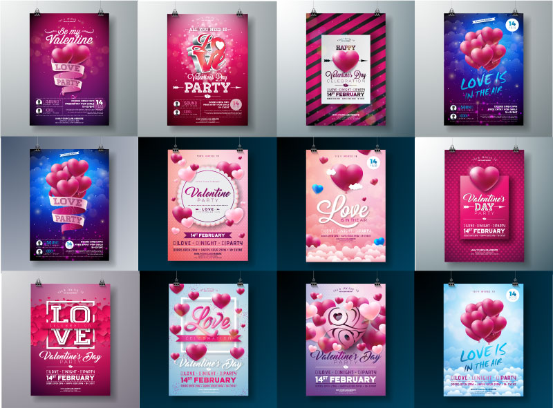 Valentine day Flyer Bundle