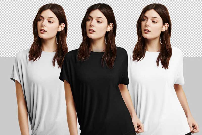 Women T-shirt Mock-up 1761134 Women T-shirt Mock-up 1761134