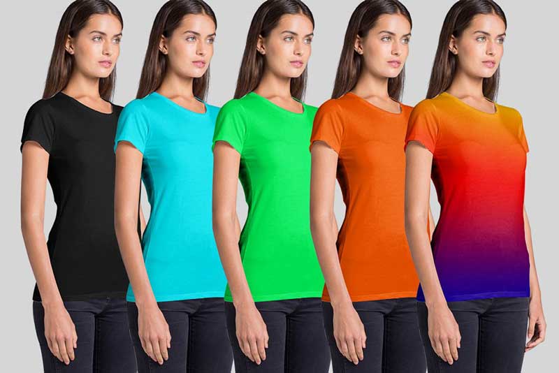 Women's T-shirt Mockup 1338361 Women's T-shirt Mockup 1338361