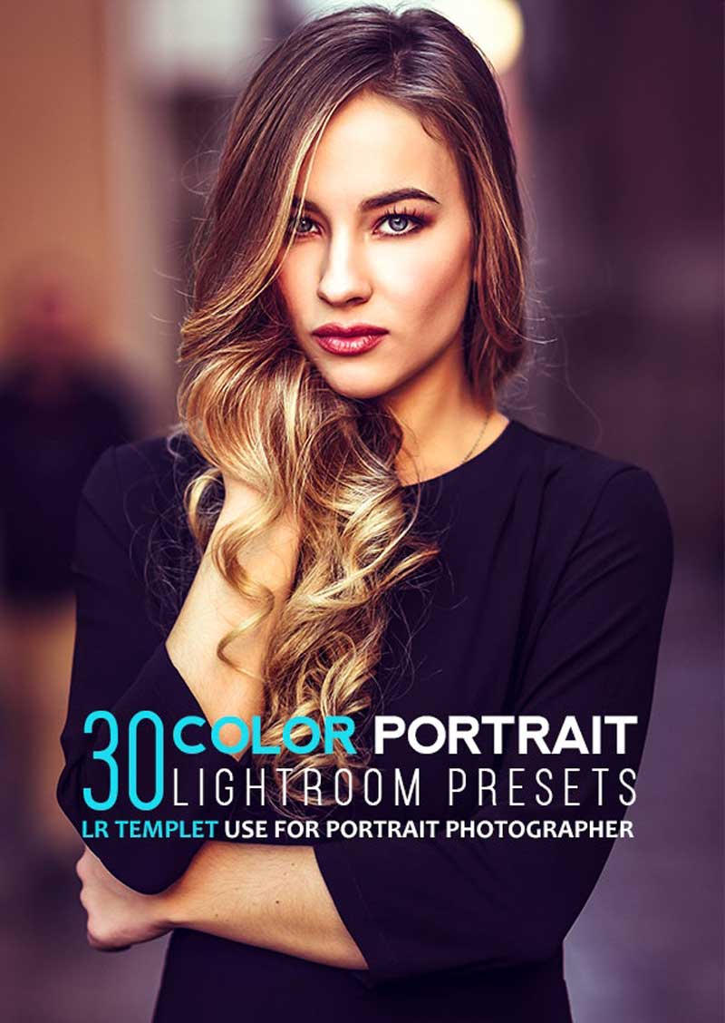 30 Color Portrait Lightroom Presets 21924240 Free Download