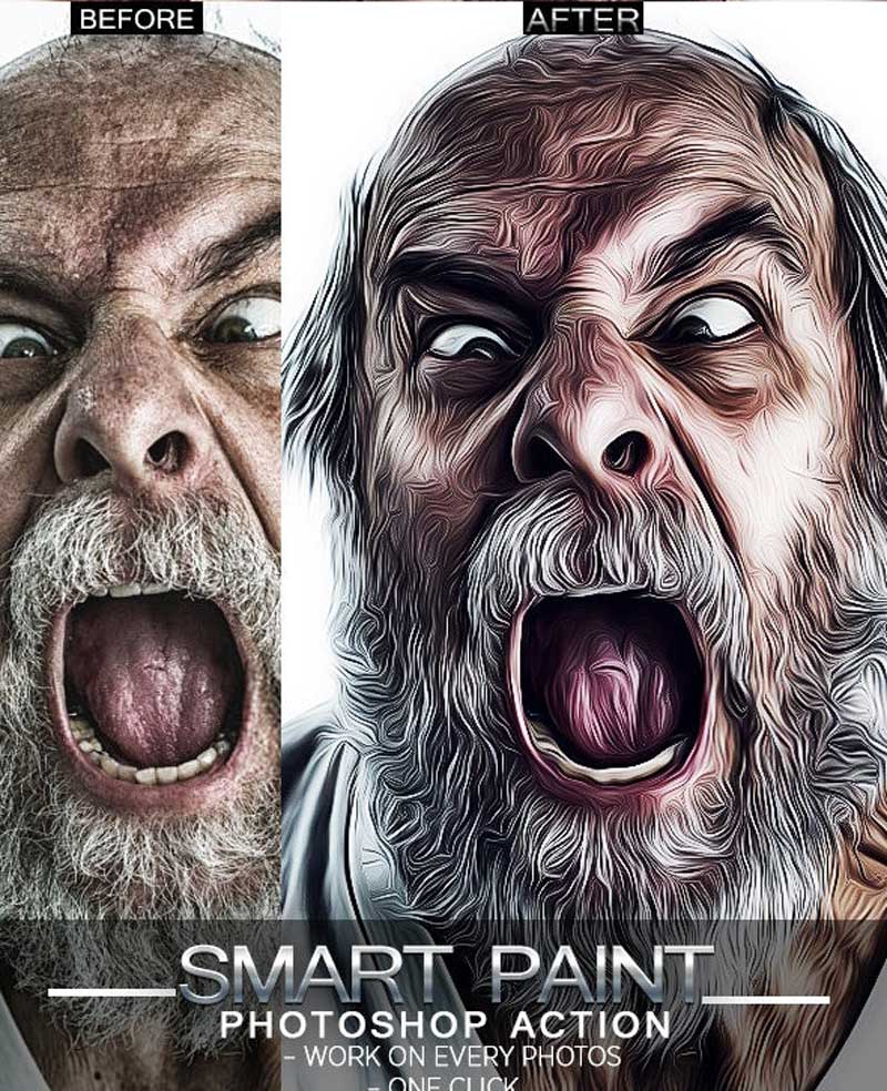 Bundle Cartoon Painting Photoshop Actions 26075116 Bundle Cartoon Painting Photoshop Actions 26075116