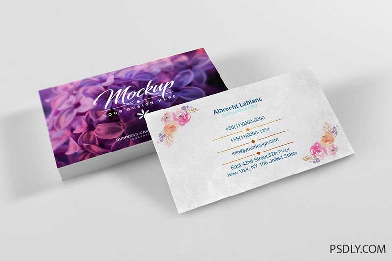 Business Card Mockup Vol 2 4