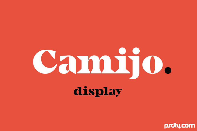 Camijo Display Serif Font 4677910