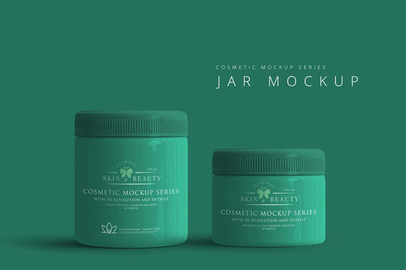 Cosmetic Jar Mockup 3044189