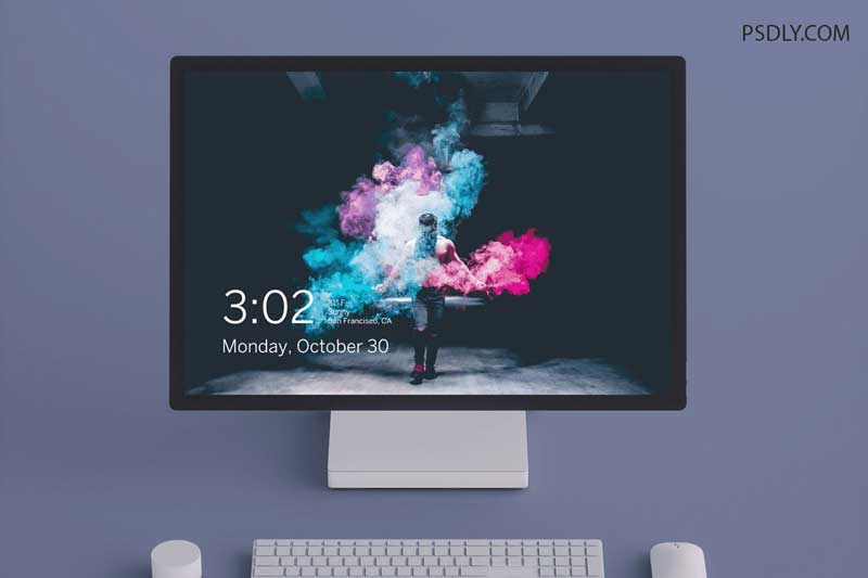 Desktop Layout Mockup 1