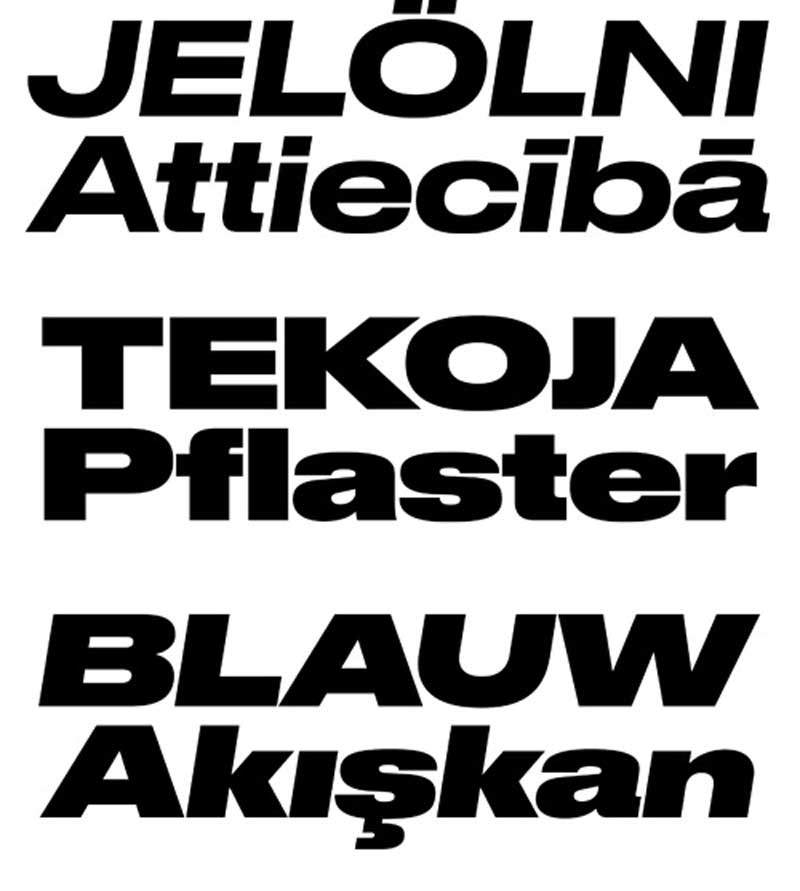 Druk Wide Font Family Druk Wide Font Family