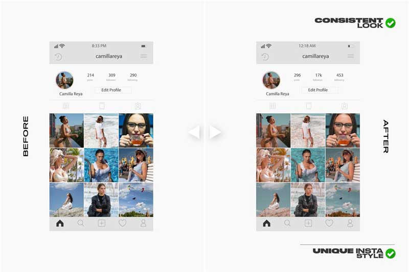 INSTAGRAM 2020 LR PRESET MOBILE & PC 8 INSTAGRAM 2020 LR PRESET MOBILE 2526 PC Creativemarket