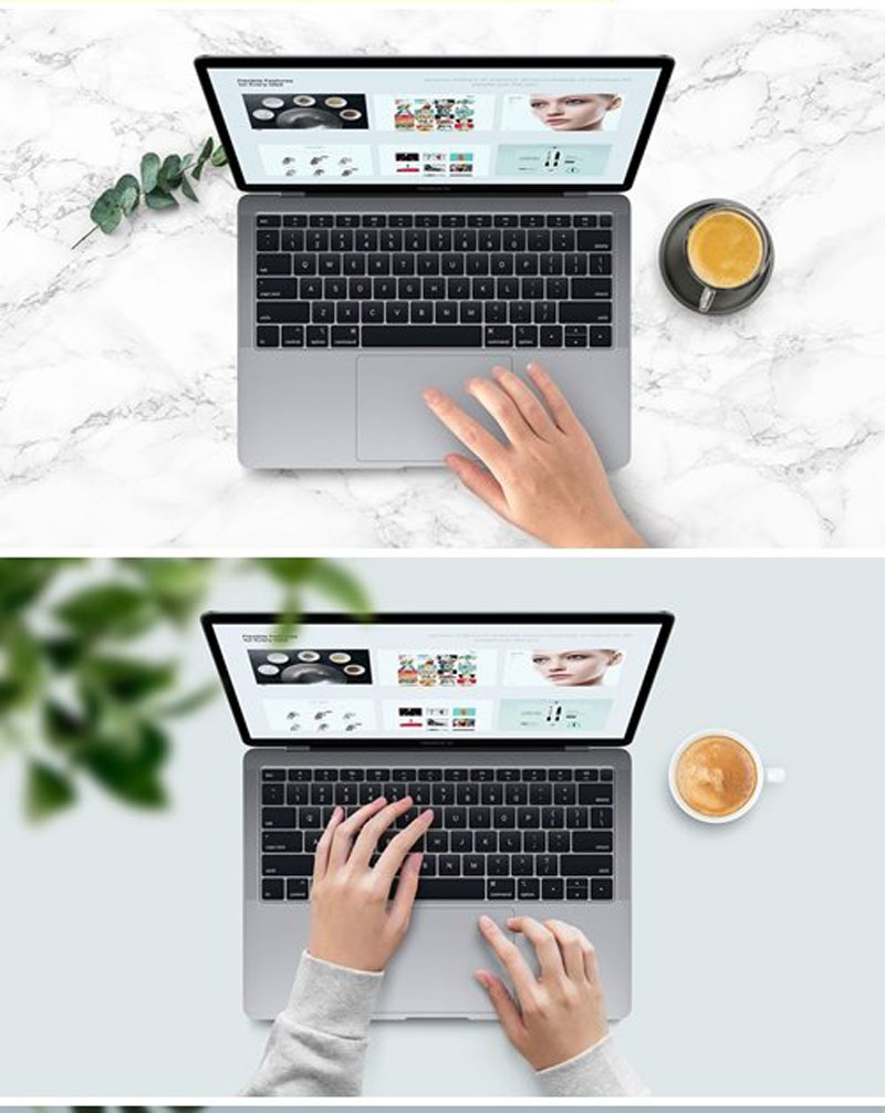Laptop Macbook Mockups Kit Laptop Macbook Mockups Kit