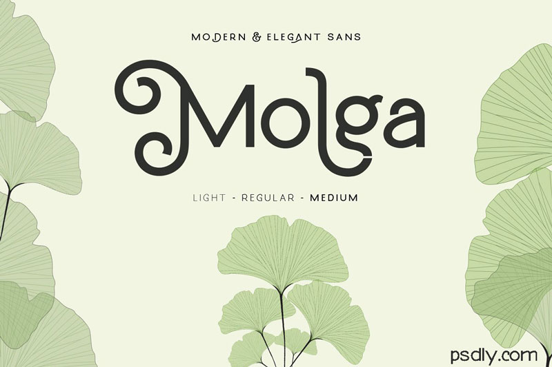 Molga font
