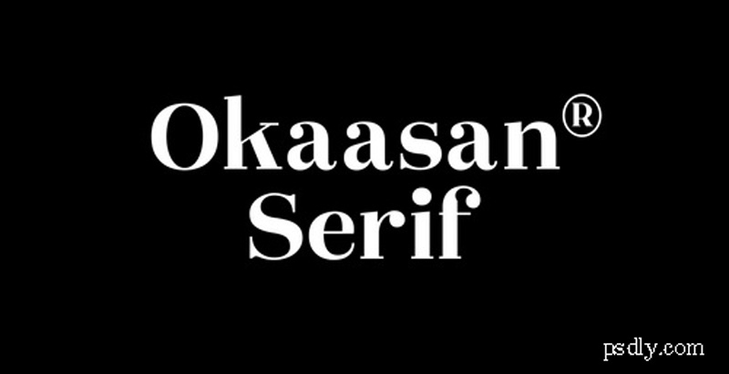 Okaasan Serif Font Family