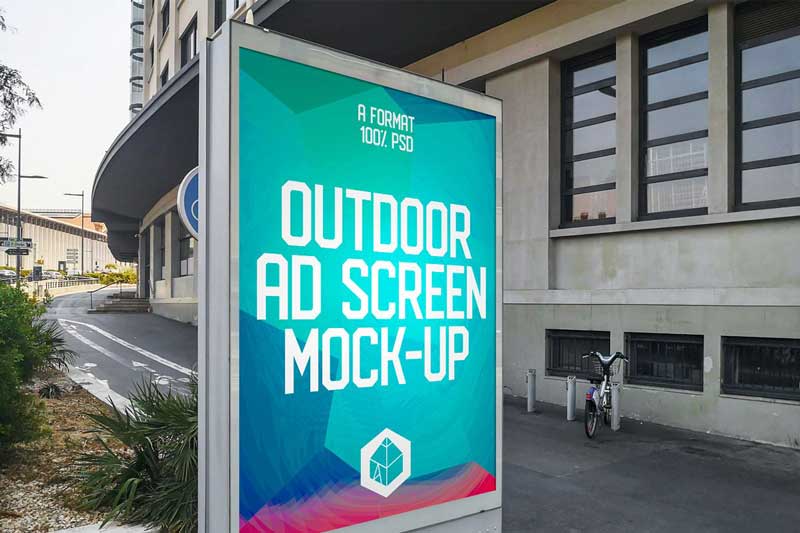 Outdoor Ad Screen MockUps 11 1