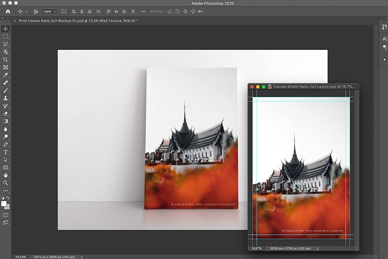 Portrait Canvas Ratio 2x3 Mockup 01 4629863 2