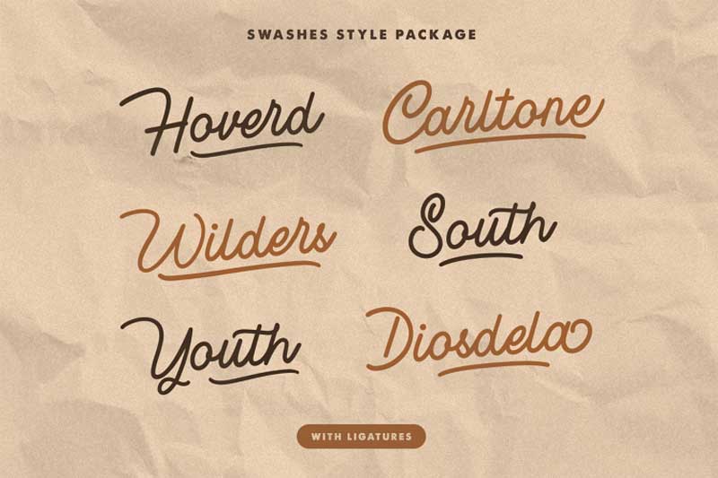 Rotherham Signature Font Typeface 489474 6 Rotherham Signature Font Typeface 489474