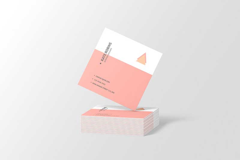 Square Business Card Mockup 4566160 3 Square Business Card Mockup 4566160 Download Free