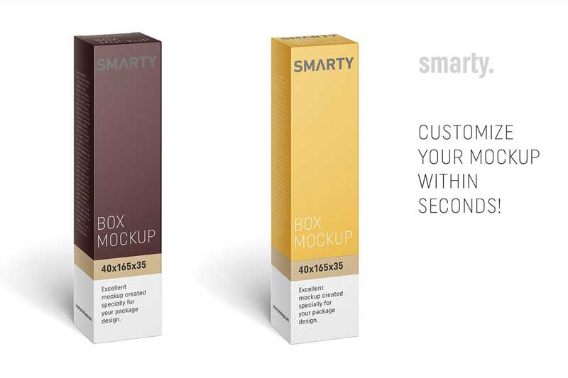 Universal box mockup 2