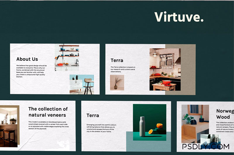 Virtuve Powerpoint Template 2