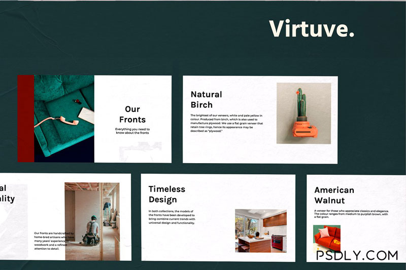 Virtuve Powerpoint Template 4