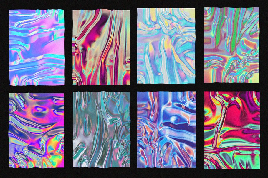 Holographic foil mock-up template 3 preview05